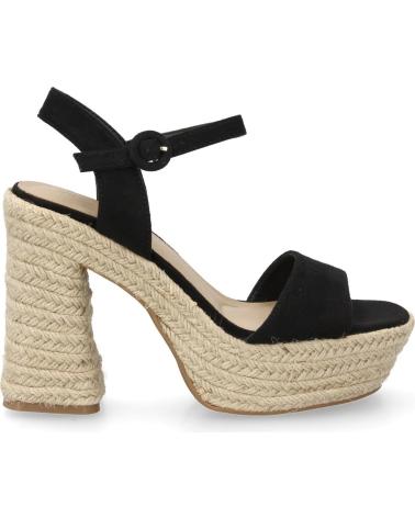 PUNTOSALAO SANDALIAS DE TACON Y PLATAFORMA PARA MUJER COLOR NEGRO CF-50 VARIOS COLORES