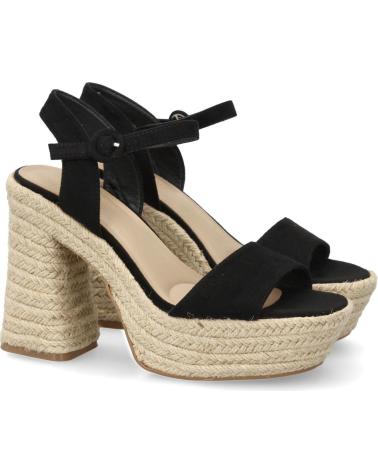 PUNTOSALAO SANDALIAS DE TACON Y PLATAFORMA PARA MUJER COLOR NEGRO CF-50 VARIOS COLORES