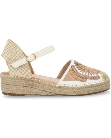 PUNTOSALAO SANDALIAS DE CUNA BAJAS EN YUTE PARA MUJER COLOR BLANCO 9997 VARIOS COLORES