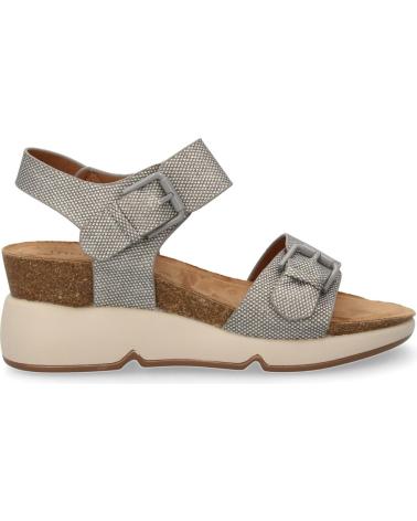 PUNTOSALAO SANDALIAS DE CUNA PARA MUJER CON PLANTA BIO COLOR PLATA 3345 VARIOS COLORES