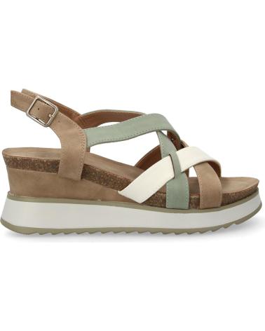 PUNTOSALAO SANDALIAS DE CUNA PARA MUJER TIRAS ENTRELAZADAS COLOR VERDE VARIOS COLORES