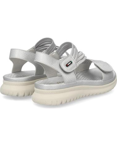 PUNTOSALAO SANDALIAS PLANA DE MUJER DISENO MODERNO Y LIGERO PLATA 23K16 VARIOS COLORES