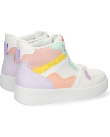 PUNTOSALAO SNEAKERS ABOTINADA MUJER COLOR LILA VARIOS COLORES