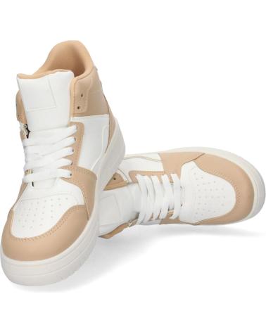 PUNTOSALAO SNEAKERS ABOTINADA MUJER COLOR KAKI VARIOS COLORES