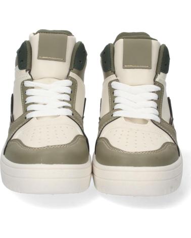 PUNTOSALAO SNEAKERS ABOTINADA MUJER COLOR VERDE MILITAR VARIOS COLORES