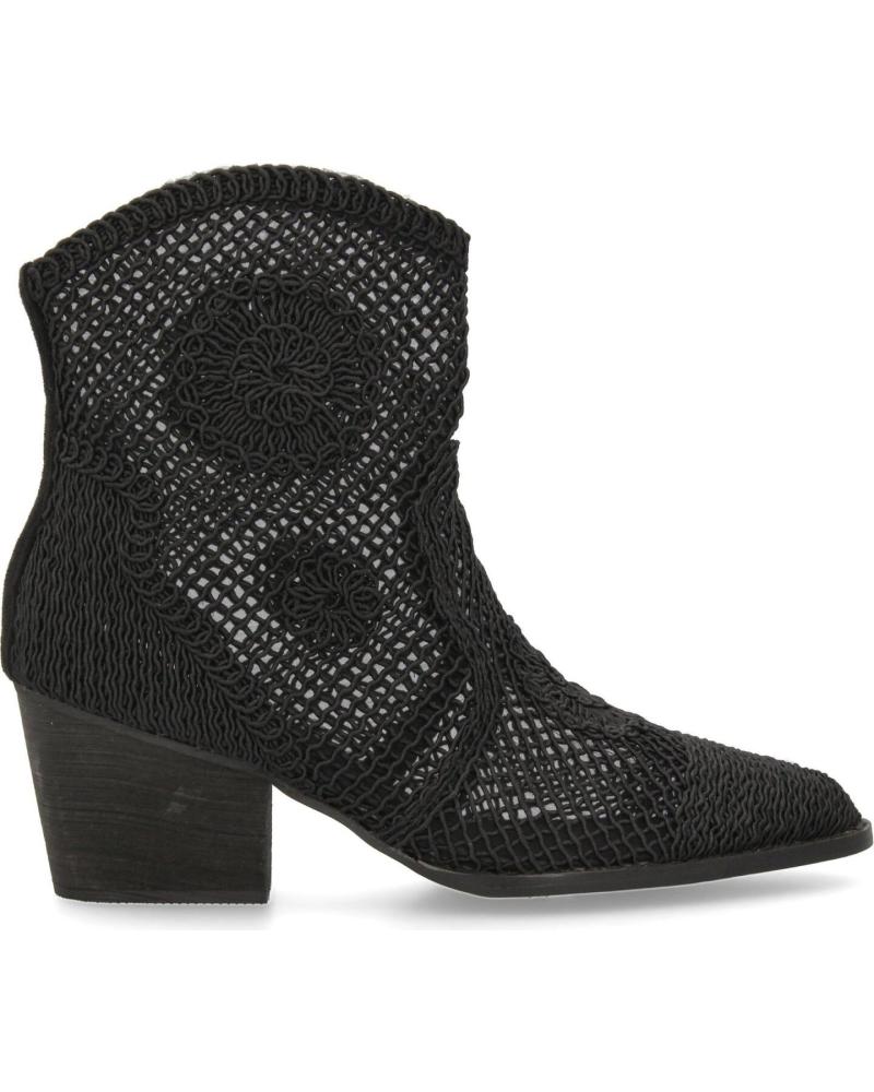 PUNTOSALAO BOTINES TACON MEDIO ESTILO CAMPERO PARA MUJER CALADOS COLOR VARIOS COLORES