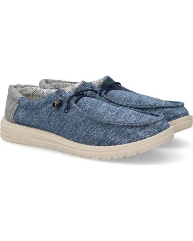 PUNTOSALAO DEPORTIVAS PLANAS COMODAS PARA HOMBRE COLOR AZUL VRAE-68 VARIOS COLORES