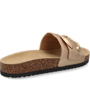 PUNTOSALAO SANDALIAS PLANAS COMODAS BIO EN PALA PARA MUJER COLOR CHAMPA VARIOS COLORES