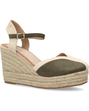 PUNTOSALAO SANDALIAS DE CUNA COMODA EN YUTE PARA MUJER COLOR VERDE TF33 VARIOS COLORES