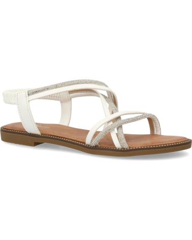 PUNTOSALAO SANDALIAS PLANAS COMODAS MUJER TIRAS COLOR BLANCO TF2509 VARIOS COLORES