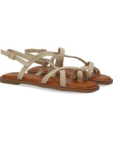 PUNTOSALAO SANDALIAS PLANAS COMODAS TRENZADAS PARA MUJER COLOR BEIGE 1U VARIOS COLORES
