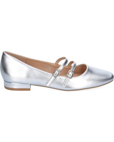 PUNTOSALAO ZAPATOS PLATEADOS PLANOS ESTILO BAILARINAS PARA MUJER YK323 VARIOS COLORES