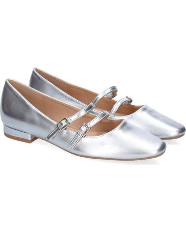 PUNTOSALAO ZAPATOS PLATEADOS PLANOS ESTILO BAILARINAS PARA MUJER YK323 VARIOS COLORES