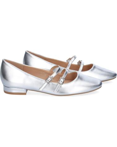 PUNTOSALAO ZAPATOS PLATEADOS PLANOS ESTILO BAILARINAS PARA MUJER YK323 VARIOS COLORES