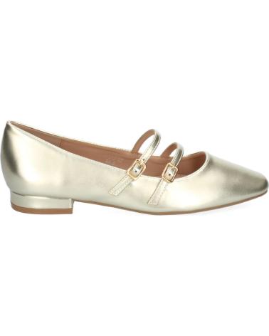 PUNTOSALAO ZAPATOS DORADOS PLANOS ESTILO BAILARINAS PARA MUJER YK323 VARIOS COLORES