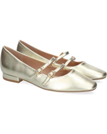 PUNTOSALAO ZAPATOS DORADOS PLANOS ESTILO BAILARINAS PARA MUJER YK323 VARIOS COLORES