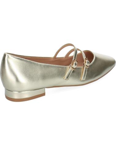 PUNTOSALAO ZAPATOS DORADOS PLANOS ESTILO BAILARINAS PARA MUJER YK323 VARIOS COLORES