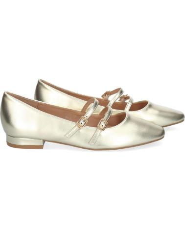 PUNTOSALAO ZAPATOS DORADOS PLANOS ESTILO BAILARINAS PARA MUJER YK323 VARIOS COLORES