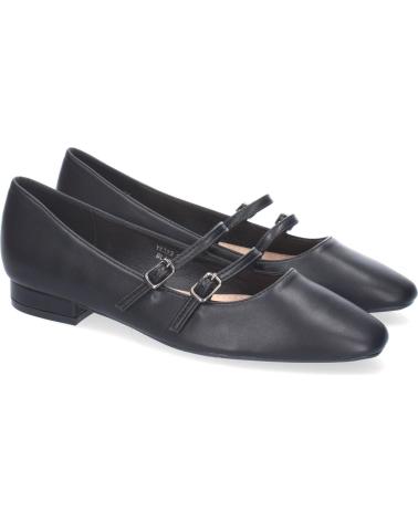 PUNTOSALAO ZAPATOS PLANOS ESTILO BAILARINAS PARA MUJER COLOR NEGRO YK32 VARIOS COLORES
