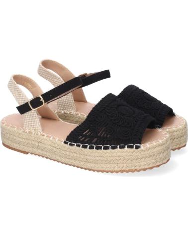 PUNTOSALAO SANDALIAS PLANAS EN YUTE PALA TRENZADA ABIERTA PARA MUJER NE VARIOS COLORES