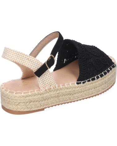 PUNTOSALAO SANDALIAS PLANAS EN YUTE PALA TRENZADA ABIERTA PARA MUJER NE VARIOS COLORES