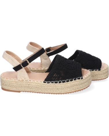 PUNTOSALAO SANDALIAS PLANAS EN YUTE PALA TRENZADA ABIERTA PARA MUJER NE VARIOS COLORES