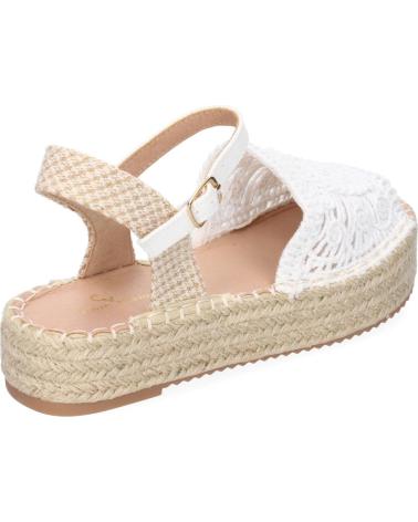 PUNTOSALAO SANDALIAS PLANAS EN YUTE PALA TRENZADA ABIERTA PARA MUJER BL VARIOS COLORES