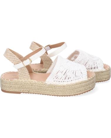 PUNTOSALAO SANDALIAS PLANAS EN YUTE PALA TRENZADA ABIERTA PARA MUJER BL VARIOS COLORES