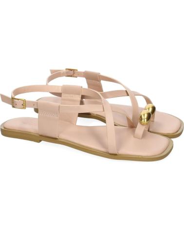 PUNTOSALAO SANDALIAS PLANAS PARA MUJER COMODAS COLOR KAKI TC-1U1 VARIOS COLORES