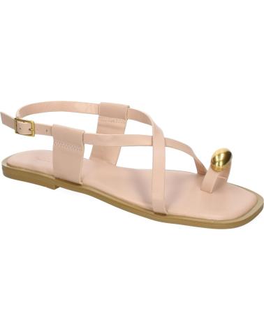 PUNTOSALAO SANDALIAS PLANAS PARA MUJER COMODAS COLOR KAKI TC-1U1 VARIOS COLORES