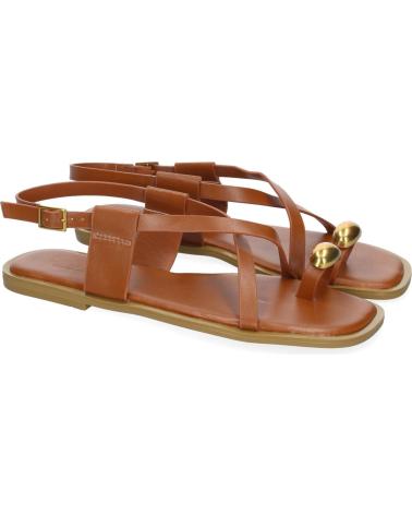 PUNTOSALAO SANDALIAS PLANAS PARA MUJER COMODAS COLOR CAMEL TC-1U1 VARIOS COLORES