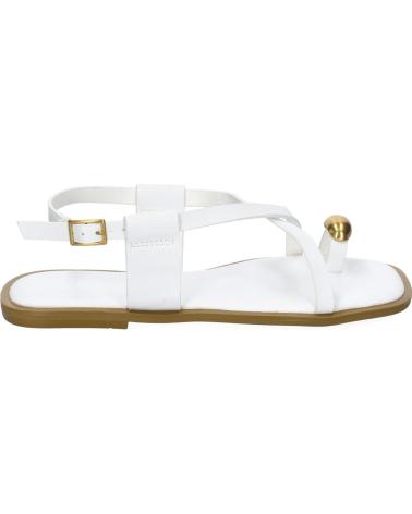 PUNTOSALAO SANDALIAS PLANAS PARA MUJER COMODAS COLOR BLANCO TC-1U1 VARIOS COLORES