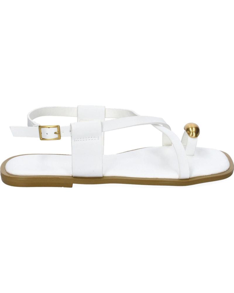 PUNTOSALAO SANDALIAS PLANAS PARA MUJER COMODAS COLOR BLANCO TC-1U1 VARIOS COLORES