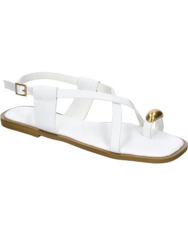 PUNTOSALAO SANDALIAS PLANAS PARA MUJER COMODAS COLOR BLANCO TC-1U1 VARIOS COLORES