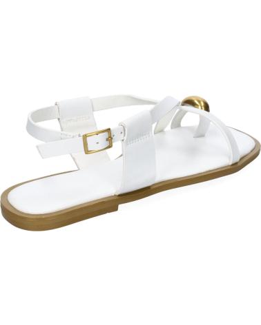 PUNTOSALAO SANDALIAS PLANAS PARA MUJER COMODAS COLOR BLANCO TC-1U1 VARIOS COLORES