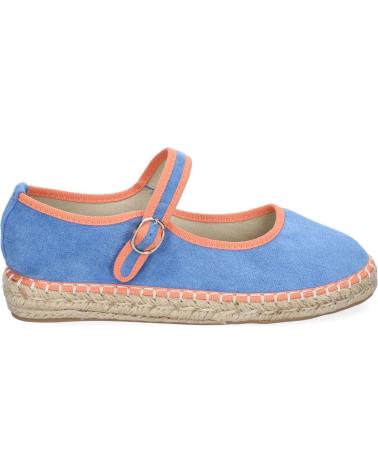 PUNTOSALAO MERCEDITAS ALPARGATAS EN YUTE HEBILLA PARA MUJER COLOR AZUL VARIOS COLORES