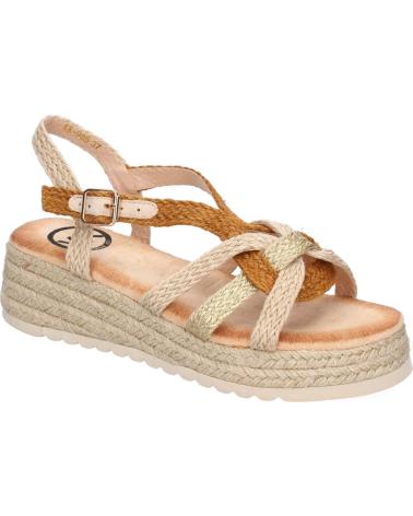PUNTOSALAO SANDALIAS PLANAS DE YUTE TRENZADO PARA MUJER COLOR CAMEL KK- VARIOS COLORES