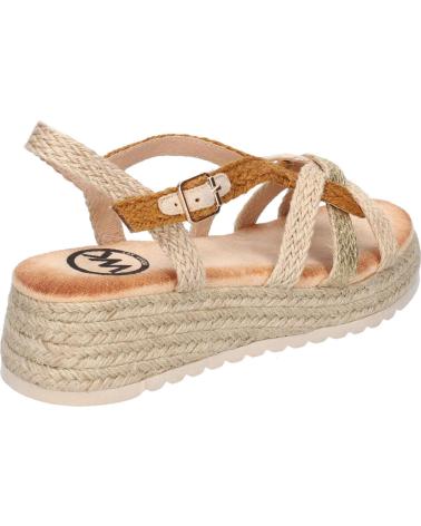 PUNTOSALAO SANDALIAS PLANAS DE YUTE TRENZADO PARA MUJER COLOR CAMEL KK- VARIOS COLORES