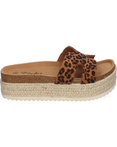 SANDALIAS DE PLATAFORMA YUTE PUNTOSALAO ESTAMPADO ANIMAL M-288 VARIOS COLORES
