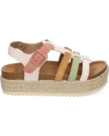SANDALIAS PLANAS PUNTOSALAO YUTE CON TIRAS EN PALA PARA MUJER M-260 VARIOS COLORES