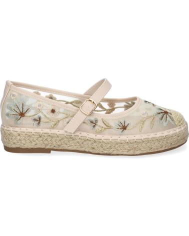 PUNTOSALAO BAILARINAS ESTILO ALPARGATA DISEÑO FLORAL CON TIRA VARIOS COLORES