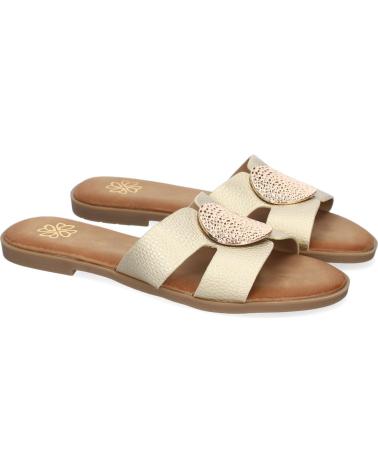 SANDALIAS PUNTOSALAO GG-63 MUJER ORO BROCHE PALA VARIOS COLORES