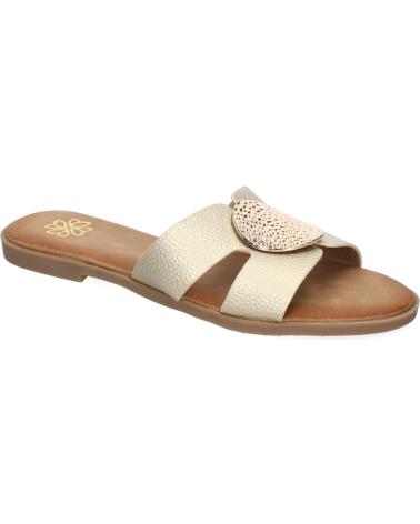 SANDALIAS PUNTOSALAO GG-63 MUJER ORO BROCHE PALA VARIOS COLORES