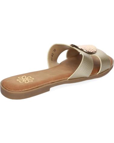 SANDALIAS PUNTOSALAO GG-63 MUJER ORO BROCHE PALA VARIOS COLORES