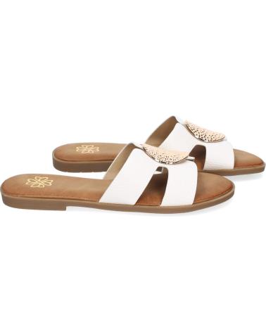 SANDALIAS PLANAS PUNTOSALAO MUJER CON BROCHE CENTRAL VARIOS COLORES