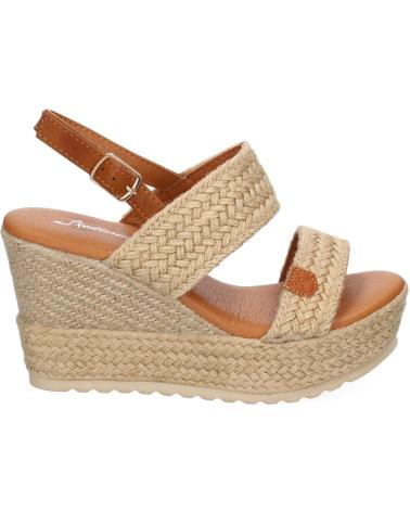 SANDALIAS DE CUÑA PUNTOSALAO CON PLATAFORMA Y HEBILLA PARA MUJER VARIOS COLORES