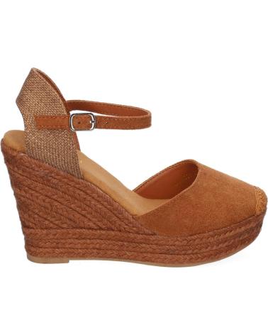 SANDALIAS DE CUÑA PUNTOSALAO VR5 DE YUTE PARA MUJER VARIOS COLORES