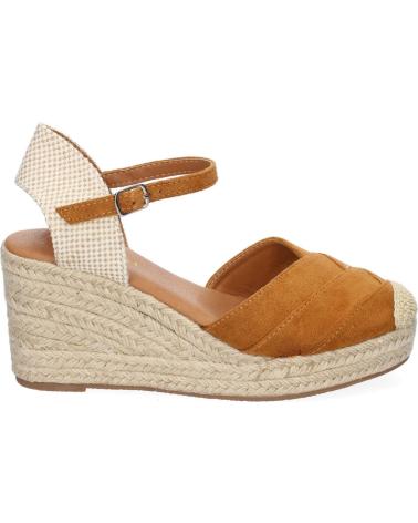 PUNTOSALAO ALPARGATAS DE CUÑA CÓMODAS PARA MUJER VR5-15 CAMEL VARIOS COLORES