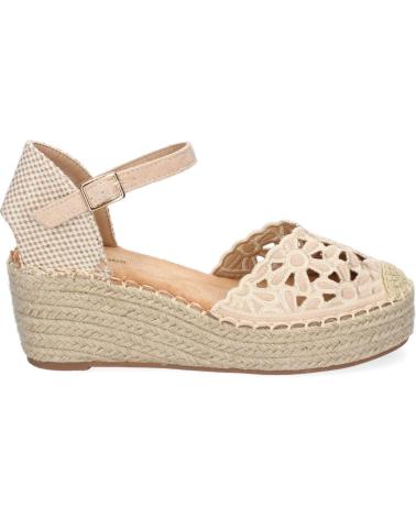 PUNTOSALAO ALPARGATAS DE CUÑA CON PALA FLORAL BORDADA PARA MUJER VARIOS COLORES