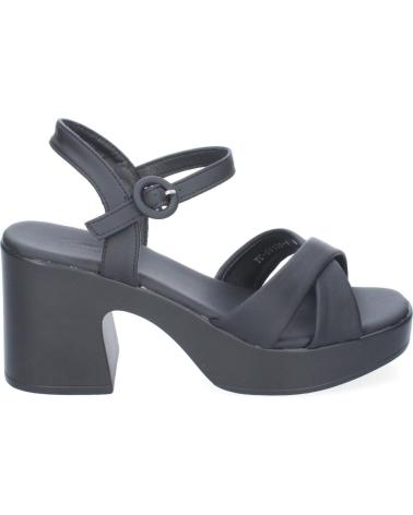 SANDALIAS PUNTOSALAO TACÓN CÓMODO MUJER NEGRO VARIOS COLORES